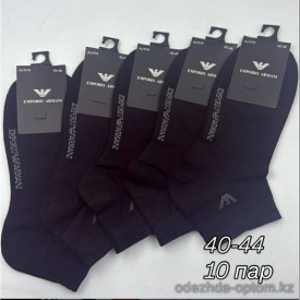 n4-AJ019 Носки мужские спортивные, 40-44, 1 пачка (10 пар)