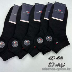 n4-AJ078 Носки мужские спортивные, 40-44, 1 пачка (10 пар)