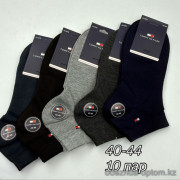 n4-AJ079 Носки мужские спортивные, 40-44, 1 пачка (10 пар)