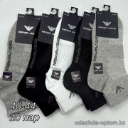 n4-AJ103 Носки мужские спортивные, 40-44, 1 пачка (10 пар)