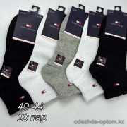 n4-AJ107 Носки мужские спортивные, 40-44, 1 пачка (10 пар)