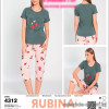 d7-4312 Rubina Комплект женской домашней одежды, М-XL, 1 пачка (3 шт)
