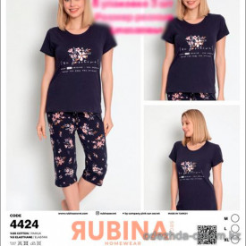 d7-4424 Rubina Комплект женской домашней одежды, М-XL, 1 пачка (3 шт)