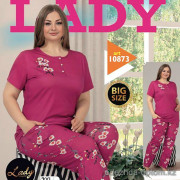 e1-10873 Lady Lingerie Комплект домашней одежды для полных дам, 2XL-4XL, cotton, 1 пачка (3 шт)