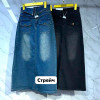 W37-0840 Юбка женская джинсовая, стрейч, 1 шт