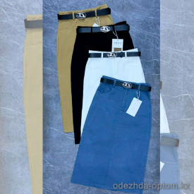 W37-0851 Юбка женская джинсовая, стрейч, 1 шт