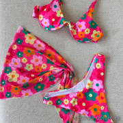 b15-1028-2 Купальник женский раздельный с юбкой, S-L, 1 пачка (3 шт)