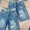 j3-739 Шорты женские джинсовые, 25-28, 1 пачка (4 шт)