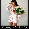 b5-1019-1 Комплект женской пижамы, M-XL, 1 пачка (3 шт)