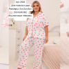 b6-2502 Комплект женской пижамы для пышных дам, 2XL-4XL, 1 пачка (3 шт)