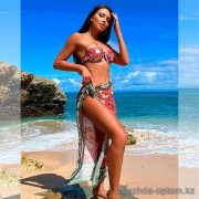 b15-0182 Купальник женский тройка, S-L, 1 пачка (3 шт)