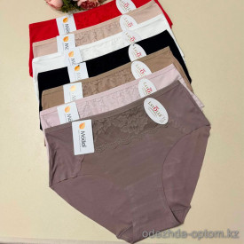 d7-7684 Lavolle Трусики женские однотонные, M-XL, 1 пачка (12 шт)