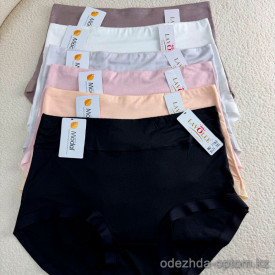 d7-7763 Lavolle Трусики женские однотонные, большие размеры, 3XL-4XL, 1 пачка (12 шт)