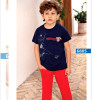 e1-6805 Комплект детской домашней одежды для мальчика, 5-12 лет, хлопок, 1 пачка (4 шт)