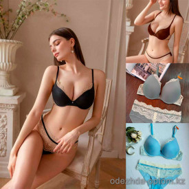 b13-5360 Комплект нижнего белья: бюстгальтер и трусики, 1 пачка (3 шт)