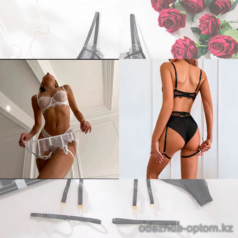 b13-1210 Комплект кружевного нижнего белья, S-L, 1 пачка (3 шт) b13-1210 Комплект кружевного нижнего белья, S-L, 1 пачка (3 шт)