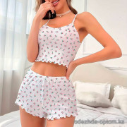 b13-51002 Комплект женской пижамы: майка и штаны, размер M, 1 пачка (3 шт)