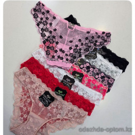 b4-2610 Coeur Joie Трусики женские кружевные, M-XL, 1 пачка (6 шт)