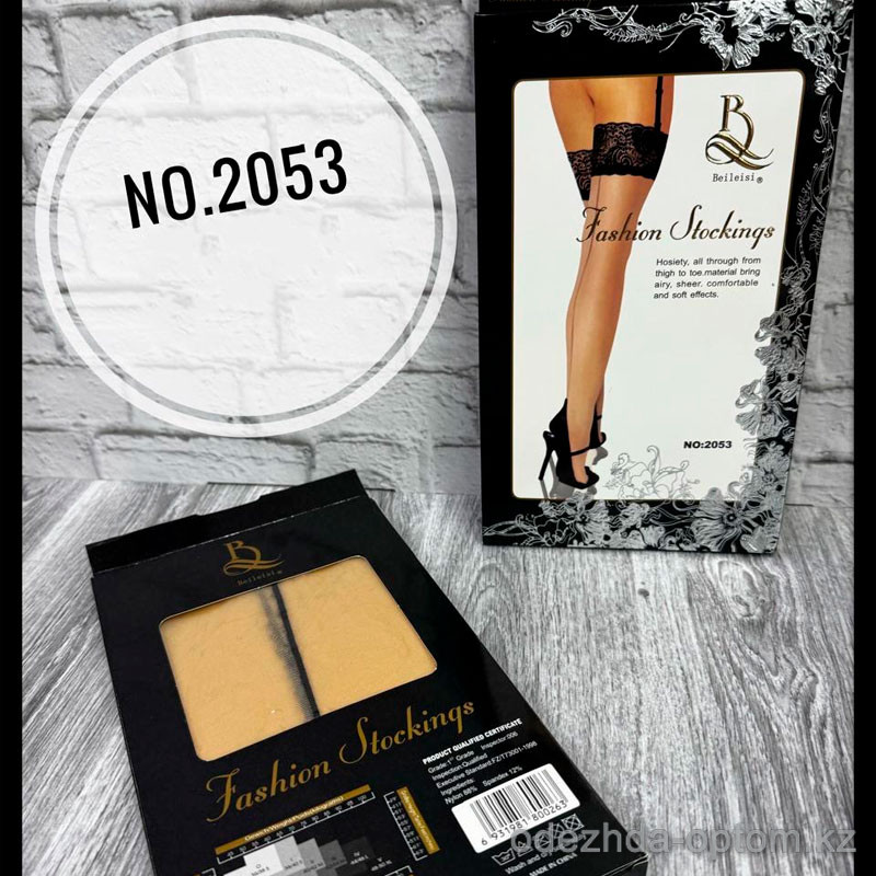 b5-2053-1 Чулки женские с ажурной резинкой, 1 пара b5-2053-1 Чулки женские с ажурной резинкой, 1 пара