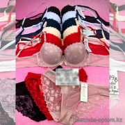 b6-8051-2 Biweier Комплект кружевного нижнего белья: бюстгальтер и трусики, чашка B, 1 пачка (6 шт)