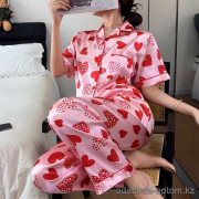 b13-11229-1 Комплект женской пижамы: рубашка и штаны, размер M, 1 шт