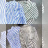 W6-0781-1 Рубашка женская со стразами и длинными рукавами, оверсайз (44-50), 1 шт