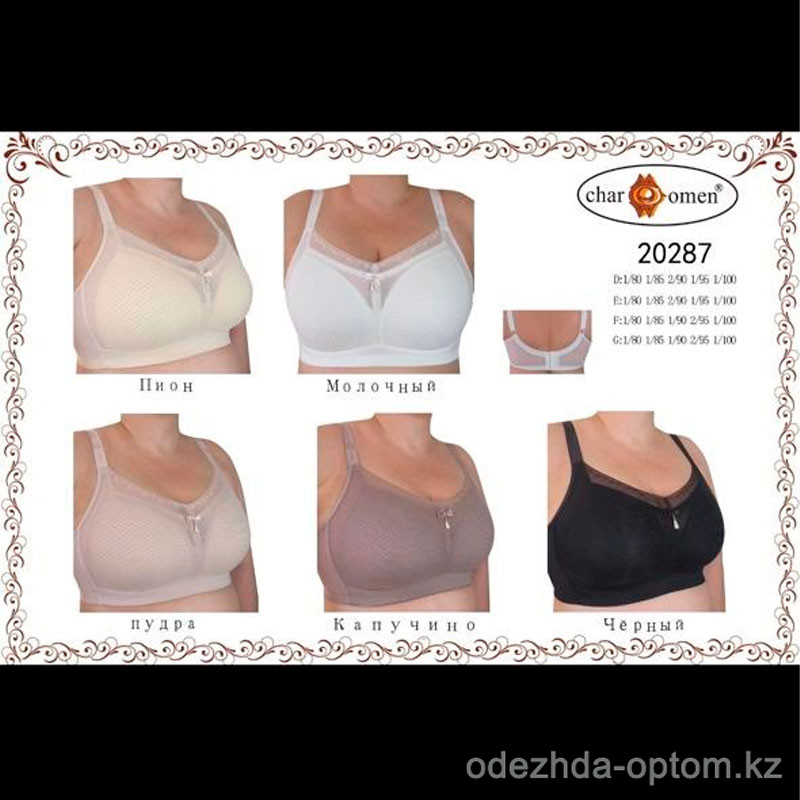 b8-20287 CharmWomen Бюстгальтер на поролоне, 1 пачка (6 шт) b8-20287 CharmWomen Бюстгальтер на поролоне, 1 пачка (6 шт)