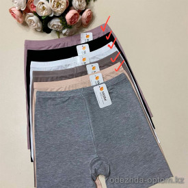 d7-037 Панталоны женские однотонные, 1 пачка (6 шт)