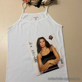 d7-0822-1 Майка женская на бретельках, большие размеры, 1 пачка (5 шт)