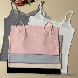 d7-1302 Майка женская на бретельках, стандарт (44-48), 1 пачка (5 шт) d7-1302 Майка женская на бретельках, стандарт (44-48), 1 пачка (5 шт)