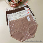 d7-6621 Трусики женские высокие, стандарт (44-46), 1 пачка (12 шт)