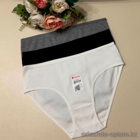 d7-3132XD2 Donella Трусики женские однотонные, 1 пачка (10 шт)