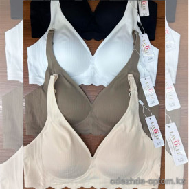 b2-1601-1 Lavolle Бра женский бесшовный с поролоном, большие размеры, 2XL-4XL, 1 пачка (3 шт)