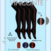k4-XB066-4 Vinconte Колготки детские с лампасами, 9-10 лет, 1 пачка (6 шт)