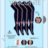 k4-XB067 Vinconte Колготки детские с лампасами, 1-2 года, 1 пачка (6 шт)