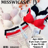 b6-0601 Miss Wicasa Комплект кружевного нижнего белья: бюстгальтер с наполнителем и трусики, чашка B, 1 пачка (3 шт)