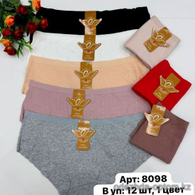 b6-8098 Lavolle Трусики женские однотонные, XL-3XL, 1 пачка (12 шт) b6-8098 Lavolle Трусики женские однотонные, XL-3XL, 1 пачка (12 шт)