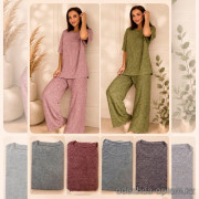 b4-71321 Комплект женской пижамы: кофта и штаны, стандарт, 1 шт