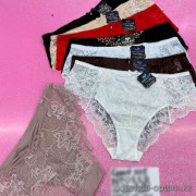 b6-2338 Coeur Joie Трусики женские гипюровые, XL-3XL, 1 пачка (6 шт)