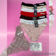 b6-2619 Coeur Joie Трусики женские гипюровые, M-XL, 1 пачка (6 шт)