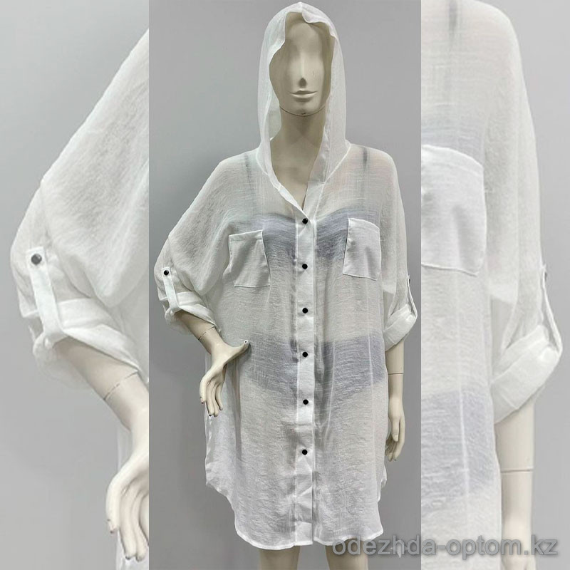 z2-1944 Пляжная туника унисекс, XL-2XL, 1 пачка (2 шт) z2-1944 Пляжная туника унисекс, XL-2XL, 1 пачка (2 шт)