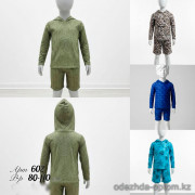 z2-602-2 Пляжный детский костюм, 80-110, 1 пачка (4 шт)
