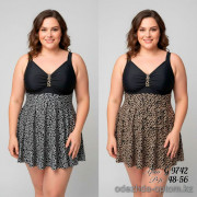 z2-G9742 Купальник для полных дам, 48-56, 1 пачка (5 шт)