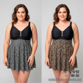 z2-G9742 Купальник для полных дам, 48-56, 1 пачка (5 шт)
