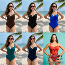 z2-W31807 Купальник женский слитный, 46-54, 1 пачка (5 шт)