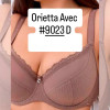 b6-9023-3 Orietta Avec Бюстгальтер с кружевной вставкой, чашка D, 1 пачка (6 шт)