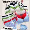 b6-K0452 Miss Wicasa Комплект кружевного нижнего белья: бюстгальтер и трусики, чашка C, 1 пачка (3 шт)