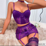 b18-6101 Комплект женского эротического белья, стандарт, 1 пачка (3 шт)