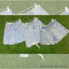 j3-3503 Юбка женская однотонная джинсовая, 25-29, 1 пачка (5 шт)