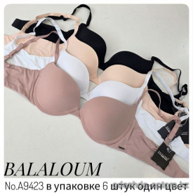 b4-A9423 Balaloum Бюстгальтер с тонким поролоном, 1 пачка (6 шт)